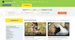 Desktop Screenshot of dogspuppiesforsale.com