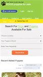 Mobile Screenshot of dogspuppiesforsale.com